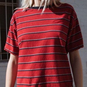 brandy striped aleena top
